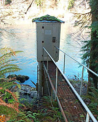 Photo of Hoh River gage
